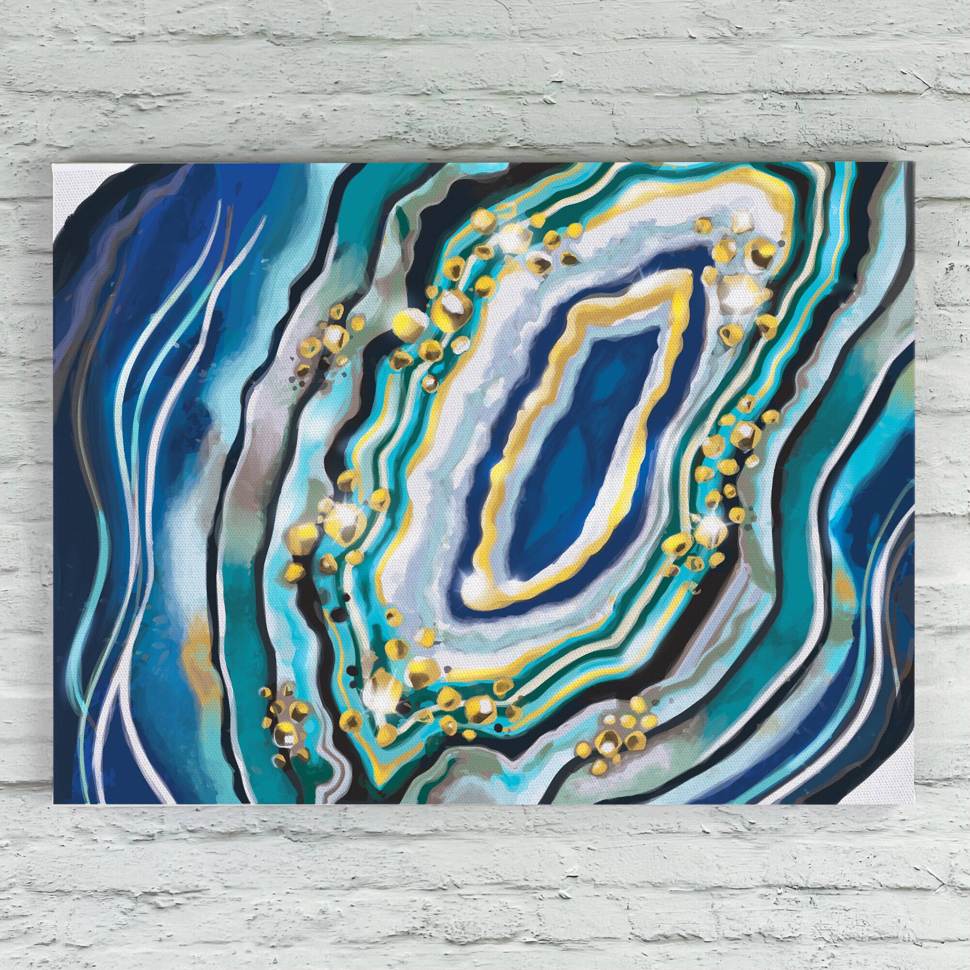 ArtSkills® Premium Geode Paint-by-Number Kit